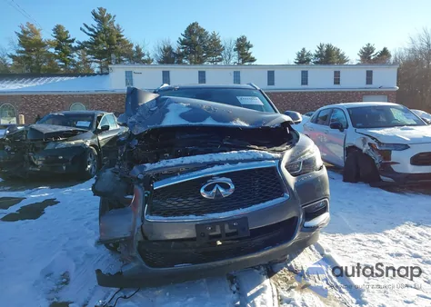 2020 Infiniti Qx60 Luxe Awd from USA, damaged, VIN 5N1DL0MM0LC530635